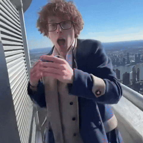 Happy Lady Gaga GIF by Empire State Building