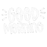 ItsyBitsyClassroom good morning morning white words itsy bitsy classroom Sticker