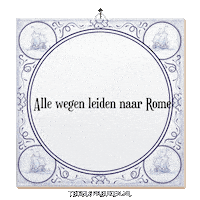 Spreuk Verandering Sticker by Tegelspreuken.nl