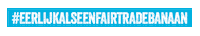 Banaan Eerlijk Sticker by Fairtrade Belgium