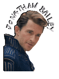 Jonathan Bailey Dancing Sticker