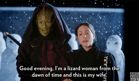 Doctor Who Lizard GIF by BBC America