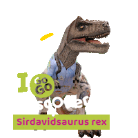 T-Rex Dinosaur Sticker