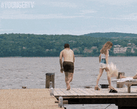 tv land swimming GIF by YoungerTV