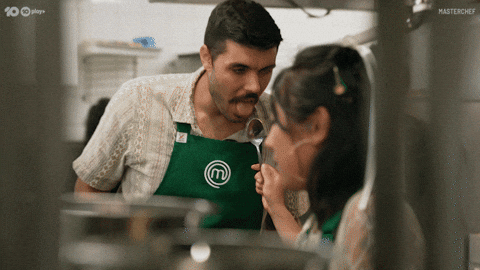 Australia Licking GIF by MasterChefAU