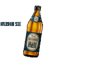 goldochsen bier prost feiern prosit Sticker