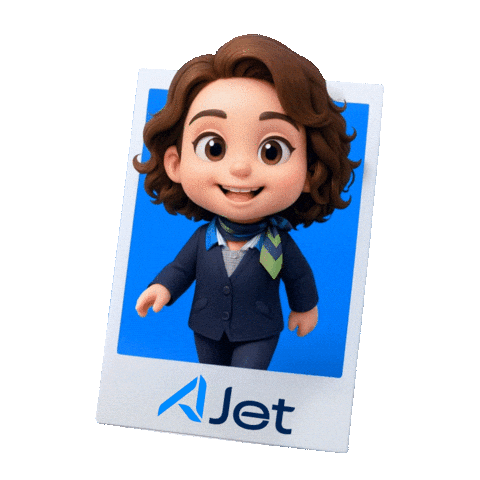 Travel Flight Sticker by AJet