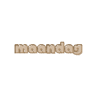 Monday Dag Sticker by Natasja | WATZIJZEGT