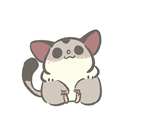 Sugar Glider Tapioca Sticker
