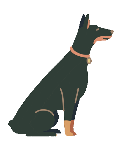 Dog Sticker by The Commons