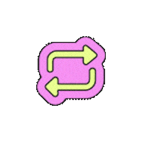 Arrows Repost Sticker by Urban Outfitters