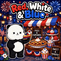 Independence Day Celebration GIF by Kanpai Pandas