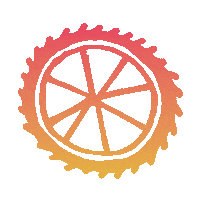 radicaladventureriders bicycle wheel tire rar Sticker