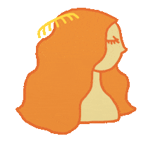 Happy Girl Sticker