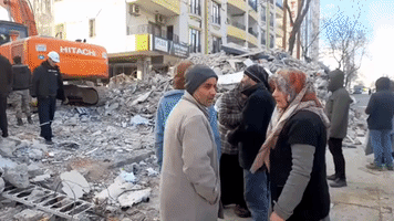 Survivors Survey Earthquake Rubble in Southern Turkey as Rescue Operations Continue