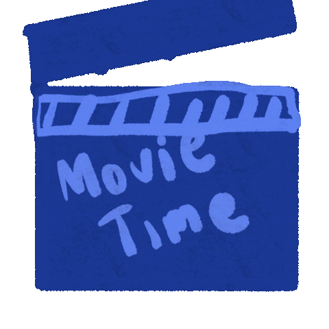 Movie Time Friday Sticker