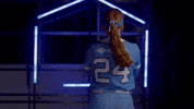 Softball Hair Flip GIF by UNC Tar Heels