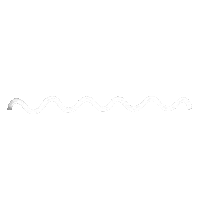 merakcreativedesigns white line mcd squiggle Sticker