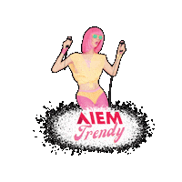 Girl Woman Sticker by AIEM FITNESS