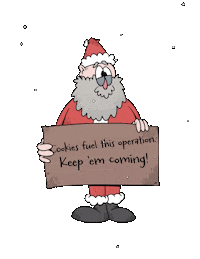 Christmas Santa Sticker by Fresh Cake
