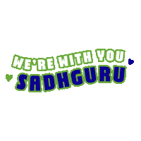 Sadhguru Sticker by Rhymes Studio