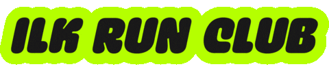 Runclub Running Sticker by ilk agency