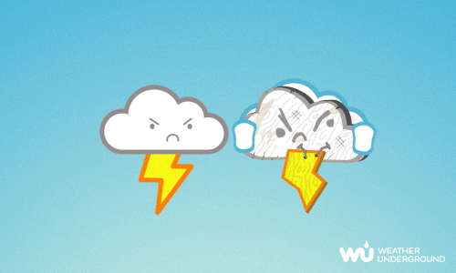 Angry Lightning Bolt GIF by Weather Underground