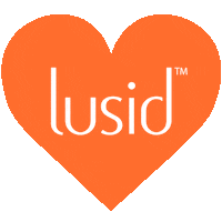 lusidbeauty heart orange heartbeat beating heart Sticker