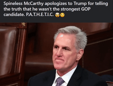 andrcourchesne giphygifmaker spineless mccarthy apologizes to the monkey GIF