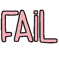 Error Fail Sticker