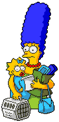 simpsons STICKER