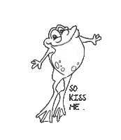 littlemissun kiss sticker frog princess Sticker