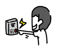 press button Sticker by nothingwejun