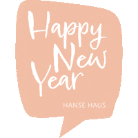 Happy Frohes Neues Jahr Sticker by Hanse Haus