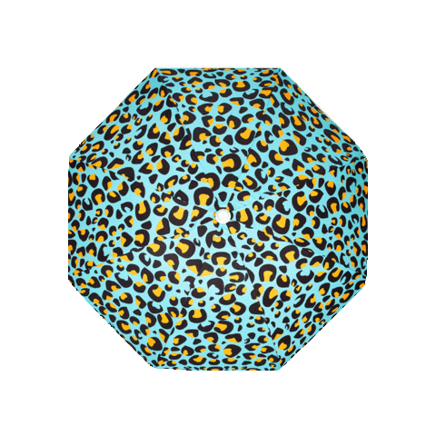 bamboobungalow beach umbrella bamboo bungalow Sticker