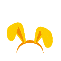 YoungMindsUK yellow bunny photobooth mentalhealth Sticker