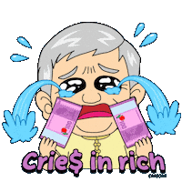 Chinese New Year Crying Sticker by CARSOMEMY