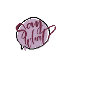 jaly02 what bubble say saying Sticker