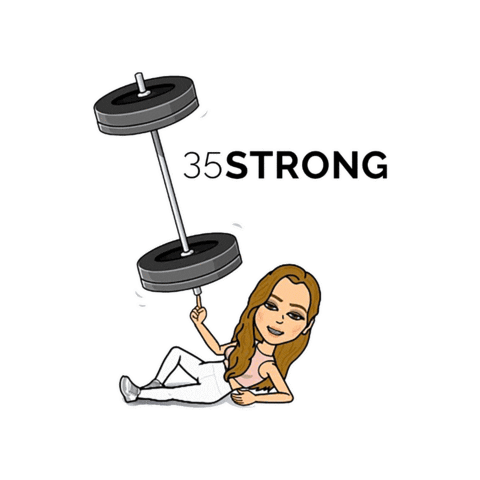 Workout Train Sticker by 35 Strong
