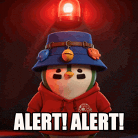 Shocked Red Alert GIF by ZaddyFi