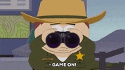 suspicious eric cartman GIF by South Park 