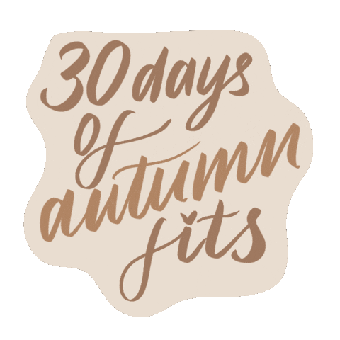Autumn Sticker