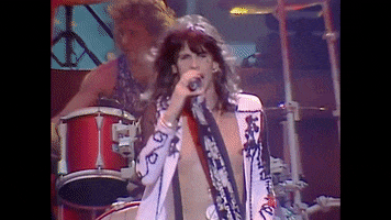 Steven Tyler 1980S GIF by Aerosmith