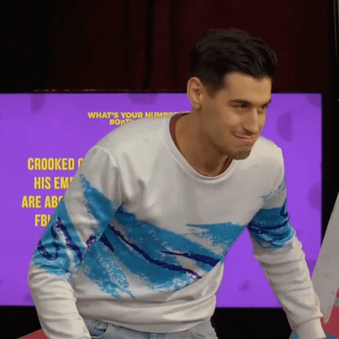 on the spot eyebrows GIF by Rooster Teeth