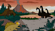 Episode 2 Dinosaurs GIF by The Simpsons