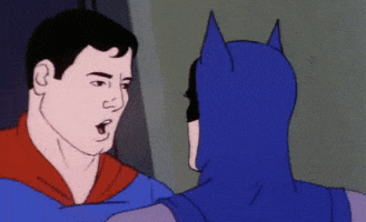 I Dont Know Super Friends GIF