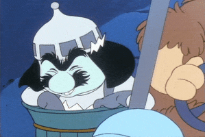 Happy Rainbow Brite GIF
