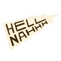 indahj no nope no way nah Sticker