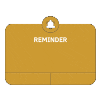 Agenda Reminder Sticker
