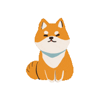 Shiba Inu Love Sticker